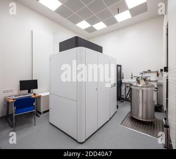 CTEM-Labor am National Physical Laboratory in Teddington, London, England. Stockfoto