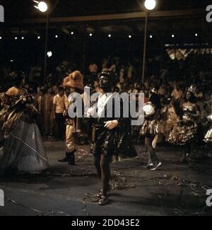 Karneval in Rio de Janairo, Brasilien 1966. Karneval in Rio de Janairo, Brasilien 1966. Stockfoto