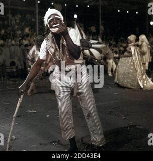 Karneval in Rio de Janairo, Brasilien 1966. Karneval in Rio de Janairo, Brasilien 1966. Stockfoto