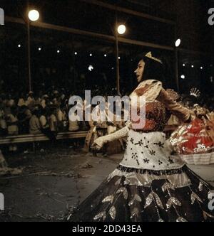 Karneval in Rio de Janairo, Brasilien 1966. Karneval in Rio de Janairo, Brasilien 1966. Stockfoto