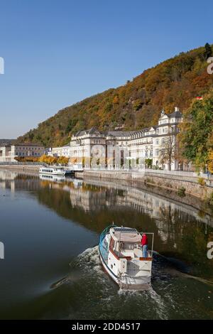 Geographie / Reisen, Deutschland, Rheinland-Pfalz, Bad Ems, kurhaus zur Lahn im Kurort Bad Emsian, Additional-Rights-Clearance-Info-not-available Stockfoto