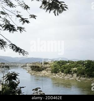 Bin Rio Magdalena, Kolumbien 1960er Jahre. Magdalena River, Colombia der 1960er Jahre. Stockfoto