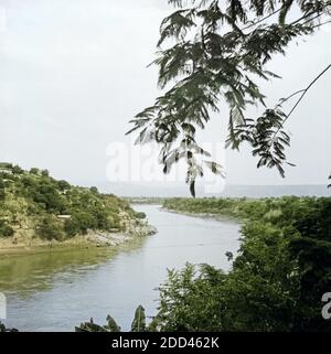 Bin Rio Magdalena, Kolumbien 1960er Jahre. Magdalena River, Colombia der 1960er Jahre. Stockfoto