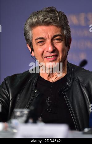 Schauspieler Ricardo darin bei der Pressekonferenz für jedermann weiß (Todos Lo Saben) während der 71. Jährlichen Filmfestspiele von Cannes im Palais des Festivals am 9. Mai 2018 in Cannes, Frankreich. Foto von Pool/ABACAPRESS.COM Stockfoto