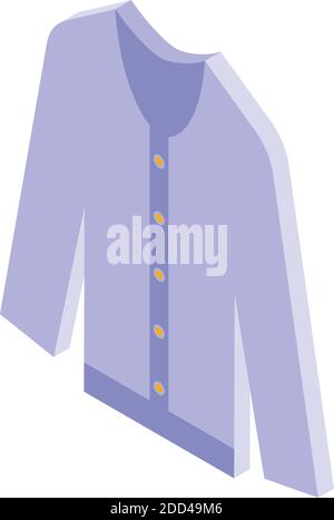 Shirt Online-Shopping-Symbol. Isometrische Shirt Online-Shopping-Vektor-Symbol für Web-Design isoliert auf weißem Hintergrund Stock Vektor