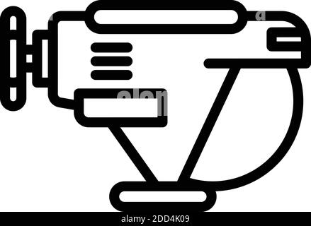 Träger bathyscaphe Symbol. Umriss Träger bathyscaphe Vektor-Symbol für Web-Design isoliert auf weißem Hintergrund Stock Vektor