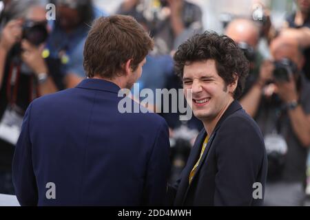 Der Schauspieler Pierre Deladonchamps und der Schauspieler Vincent Lacoste nehmen am 11. Mai 2018 in Cannes, Frankreich, an der Fotozelle für "Orry Angel (Plaire, Aimer et Courir Vite)" Teil. Foto von David Boyer/ABACAPRESS.COM Stockfoto
