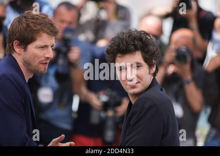 Der Schauspieler Pierre Deladonchamps und der Schauspieler Vincent Lacoste nehmen am 11. Mai 2018 in Cannes, Frankreich, an der Fotozelle für "Orry Angel (Plaire, Aimer et Courir Vite)" Teil. Foto von David Boyer/ABACAPRESS.COM Stockfoto