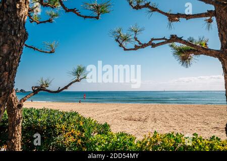 Songjeong Meer und Sandstrand in Busan, Korea Stockfoto