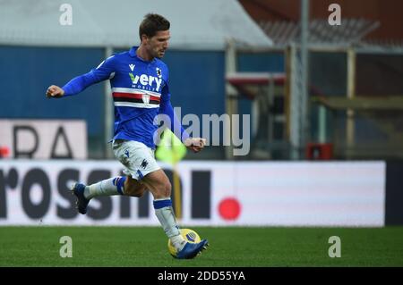 ADRIEN SILVA (Sampdoria) während Sampdoria vs Bologna, Italienische Fußball Serie A Spiel, Genua, Italien, 22 Nov 2020 - Foto .LM/Danilo Vigo Stockfoto