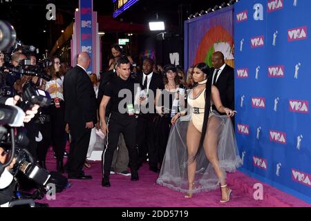 Nicki Minaj nimmt an den MTV Video Music Awards 2018 in der Radio City Music Hall am 20. August 2018 in New York City Teil. Foto von Lionel Hahn/ABACAPRESS.COM Stockfoto