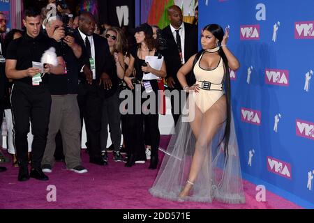 Nicki Minaj nimmt am 20. August 2018 an den MTV Video Music Awards 2018 in der Radio City Music Hall in New York City, NY, USA Teil. Foto von Lionel Hahn/ABACAPRESS.COM Stockfoto