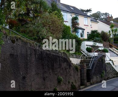 Salcombe, South Devon eine Küstenstadt von außergewöhnlicher natürlicher Schönheit. Salcombe Hafen und Regatta, Segeln, Yachting, Quayside, Kingsbridge Mündung Stockfoto