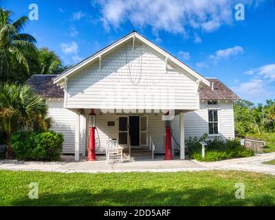 Baileys General Store im Sanibel Historical Museum and Village Auf Sanibel Island an der Südwestküste von Florida in Die Unted States Stockfoto