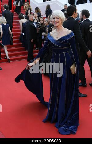 Die britische Schauspielerin Helen Mirren nimmt an der Vorführung von 'Girls of the Sun (Les Filles Du Soleil)' während der 71. Filmfestspiele von Cannes im Palais des Festivals am 12. Mai 2018 in Cannes, Südostfrankreich, Teil. - nur 82 Filme in der offiziellen Auswahl wurden von Frauen seit der Gründung der Filmfestspiele von Cannes, während 1,645 Filme in den letzten 71 Jahren wurden von Männern Regie geführt. Foto von David Boyer/ABACAPRESS.COM Stockfoto