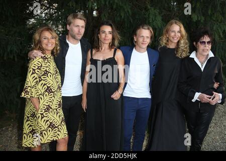 Nicole Calfan, Tom Dingler, Elodie Bouchez, Alex Lutz, Pascale arbillot und Dani am 23. August 2018 beim Guy Photocall im Rahmen des 11. Angouleme Film Festivals in Angouleme, Frankreich. Foto von Jerome Domine/ABACAPRESS.COM Stockfoto