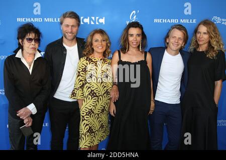 Nicole Calfan, Tom Dingler, Elodie Bouchez, Alex Lutz, Pascale arbillot und Dani am 23. August 2018 beim Guy Photocall im Rahmen des 11. Angouleme Film Festivals in Angouleme, Frankreich. Foto von Jerome Domine/ABACAPRESS.COM Stockfoto