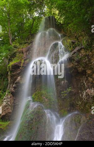 Geographie / Reisen, Deutschland, Baden-Württemberg, Bad Urach, Schwäbische Berge, Bad Urach, Urachfall, Additional-Rights-Clearance-Info-not-available Stockfoto