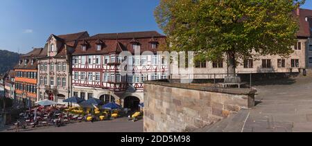 Geographie / Reisen, Deutschland, Baden-Württemberg, Schwäbisch Hall, Hotel Steinadler am Marktplatz, , Additional-Rights-Clearance-Info-not-available Stockfoto