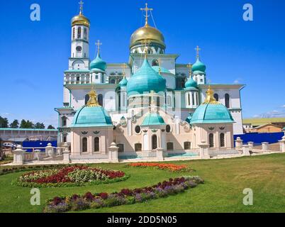 Große russische Klöster. Neues Jerusalemer Kloster, Istra. Stockfoto