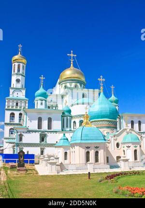 Große russische Klöster. Neues Jerusalemer Kloster, Istra. Stockfoto