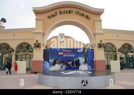 Allgemeine Atmosphäre während der Eröffnungsfeier des "Marvel Summer of Super Heroes" im Disneyland Paris in Paris, Frankreich am 09. Juni 2018. Foto von Aurore Marechal/ABACAPRESS.COM Stockfoto