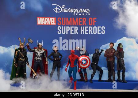 Allgemeine Atmosphäre während der Eröffnungsfeier des "Marvel Summer of Super Heroes" im Disneyland Paris in Paris, Frankreich am 09. Juni 2018. Foto von Aurore Marechal/ABACAPRESS.COM Stockfoto