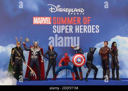 Allgemeine Atmosphäre während der Eröffnungsfeier des "Marvel Summer of Super Heroes" im Disneyland Paris in Paris, Frankreich am 09. Juni 2018. Foto von Aurore Marechal/ABACAPRESS.COM Stockfoto