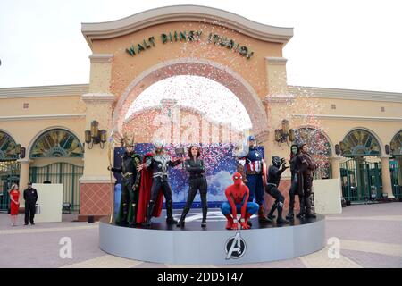 Allgemeine Atmosphäre während der Eröffnungsfeier des "Marvel Summer of Super Heroes" im Disneyland Paris in Paris, Frankreich am 09. Juni 2018. Foto von Aurore Marechal/ABACAPRESS.COM Stockfoto