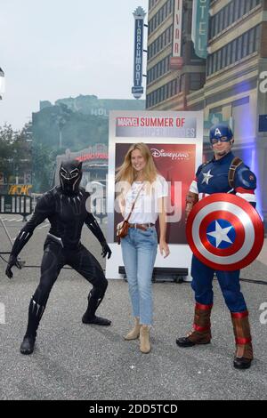 Bar Refaeli bei der Eröffnungsfeier des "Marvel Summer of Super Heroes" im Disneyland Paris in Paris, Frankreich am 09. Juni 2018. Foto von Aurore Marechal/ABACAPRESS.COM Stockfoto