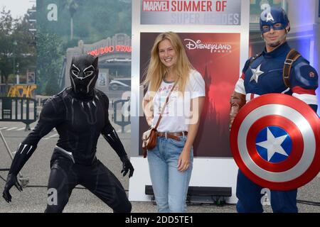 Bar Refaeli bei der Eröffnungsfeier des "Marvel Summer of Super Heroes" im Disneyland Paris in Paris, Frankreich am 09. Juni 2018. Foto von Aurore Marechal/ABACAPRESS.COM Stockfoto