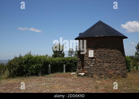 Schlacht von Busaco (Bussaco) (Bucaco) Schlachtfeld, eine Schlacht aus der napoleonischen Zeit, die 1810 in der Nähe von Luso, Portugal, ausgetragen wurde. Stockfoto