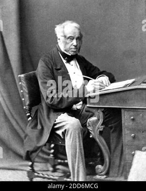 HENRY JOHN TEMPEL, 3. Viscount Palmerston (1784-1865) alias Lord Palmerston. Britischer Staatsmann und zweimal Premierminister, Foto um 1863 Stockfoto