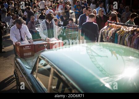 The Classic Car Boot Sale, South Bank, London, England, Großbritannien, Europa Stockfoto