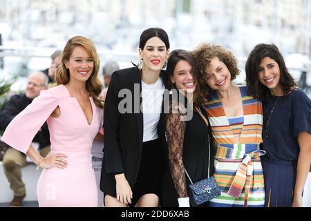 Mariana Ximenes, Luiza Mariani, Bruna Linzmeyer, Marina Provenzano und Flora Diegues besuchen die Fotowand für "The Great Mystical Circus (O Grande Circo Mistico)" während der 71. Cannes Film Festival im Palais des Festivals am 14. Mai 2018 in Cannes, Frankreich. Foto von David Boyer/ABACAPRESS.COM Stockfoto