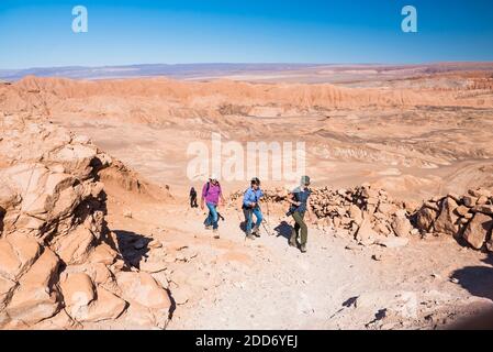 Katarpe Valley, etwas außerhalb von San Pedro de Atacama, Atacama Wüste, Nord-Chile, Südamerika Stockfoto