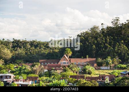 Andasibe Town, Eastern Madagascar Stockfoto