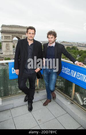 Vincent Giovanni, Igor Mendjisky während des 7. Champs Elysees Film Festival bei Cinema Publicis am 14. Juni 2018 in Paris, Frankreich. Foto von Nasser Berzane/ABACAPRESS.COM Stockfoto
