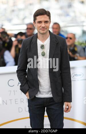Topher Grace beim Fotocall für 'BlacKkKlansman' während des 71. Cannes Film Festival im Palais des Festivals am 15. Mai 2018 in Cannes, Frankreich. Foto von David Boyer/ABACAPRESS.COM Stockfoto