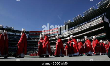 KEIN FILM, KEIN VIDEO, KEIN Fernsehen, KEIN DOKUMENTARFILM - Cardinals verarbeiten am Donnerstag, den 17. April 2008, in den Nationals Park in Washington, D.C., USA. Foto von Laurence Kesterson/Philadelphia Inquirer/MCT/ABACAPRESS.COM Stockfoto