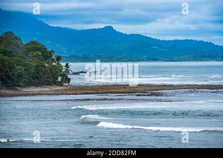 Dominical, in der Nähe von Uvita, Provinz Puntarenas, Pazifikküste von Costa Rica Stockfoto