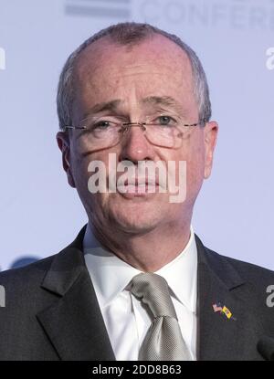 Gouverneur Phil Murphy (Demokrat von New Jersey) nimmt am Dienstag, den 15. Mai 2018, an der Ideenkonferenz des Center for American Progress 2018 im Renaissance Hotel in Washington, DC Teil.Foto: Ron Sachs / CNP/ABACAPRESS.COM Stockfoto