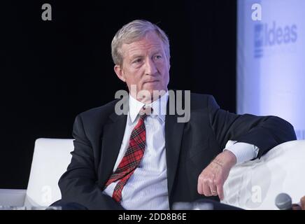 Liberaler Aktivist Tom Steyer erscheint auf einem Panel im Center for American ProgressâÂ € Â™ 2018 Ideas Conference im Renaissance Hotel in Washington, DC am Dienstag, 15. Mai 2018.Foto von Ron Sachs / CNP/ABACAPRESS.COM Stockfoto