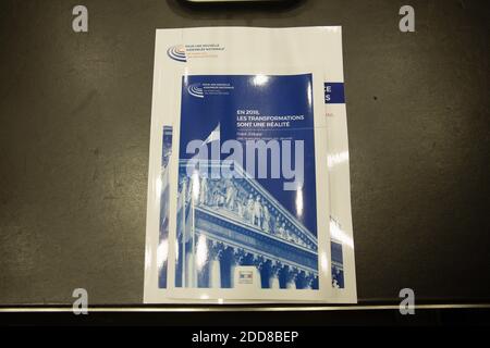 Treffen der Reformen 2017-2022 für eine neue Nationalversammlung in Paris, Frankreich, am 20. juni 2018. Foto von Raphaël Lafargue/ABACAPRESS.COM Stockfoto