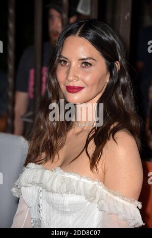 Olivia Munn nimmt an der Predator-Vorführung Teil, die am 6. September 2018 im Ryerson Theatre während des Toronto International Film Festival in Toronto, Kanada, stattfand. Foto von Lionel Hahn/ABACAPRESS.com Stockfoto