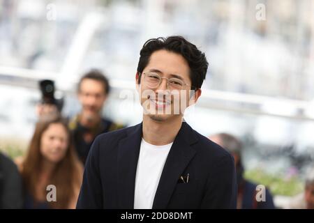 Steven Yeun beim 'Burning' Photocall während des 71. Cannes Film Festival im Palais des Festivals am 17. Mai 2018 in Cannes, Frankreich. Foto von David Boyer/ABACAPRESS.COM Stockfoto