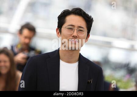 Steven Yeun beim 'Burning' Photocall während des 71. Cannes Film Festival im Palais des Festivals am 17. Mai 2018 in Cannes, Frankreich. Foto von David Boyer/ABACAPRESS.COM Stockfoto