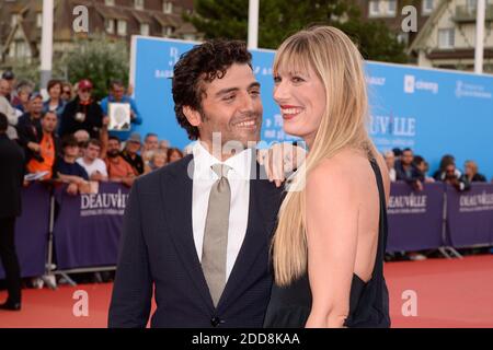 Oscar Isaac und Frau Elvira Lind bei der Abschlussfeier während des 44. Deauville American Film Festival in Deauville, Frankreich am 8. September 2018. Foto von Julien Reynaud/APS-Medias/ABACAPRESS.COM Stockfoto