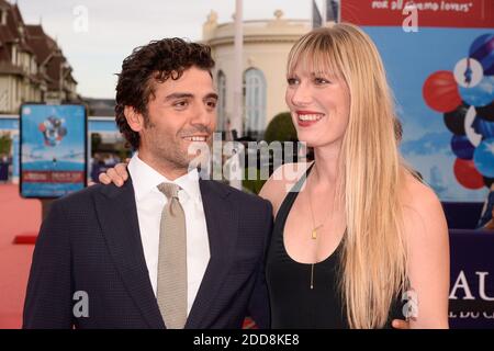 Oscar Isaac und Frau Elvira Lind bei der Abschlussfeier während des 44. Deauville American Film Festival in Deauville, Frankreich am 8. September 2018. Foto von Julien Reynaud/APS-Medias/ABACAPRESS.COM Stockfoto