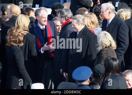 KEIN FILM, KEIN VIDEO, KEIN Fernsehen, KEIN DOKUMENTARFILM - der ehemalige Vizepräsident Al Gore kommt zur Inauguation von Präsident Barack Obama als 44. US-Präsident am 20. Januar 2009 in Washington, DC, USA. Obama wird der erste afroamerikanische, der in das Amt des Präsidenten in der Geschichte der Vereinigten Staaten gewählt wird. Foto von Harry E. Walker/MCT/ABACAPRESS.COM Stockfoto